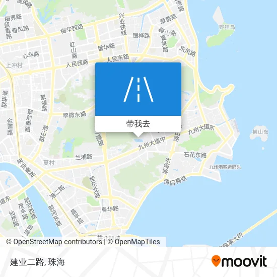 建业二路地图