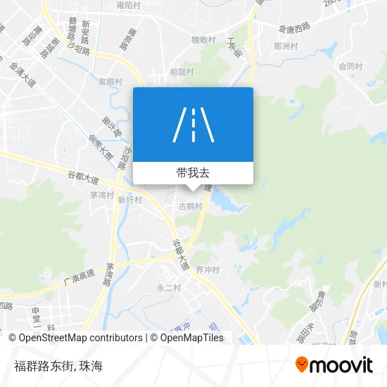 福群路东街地图