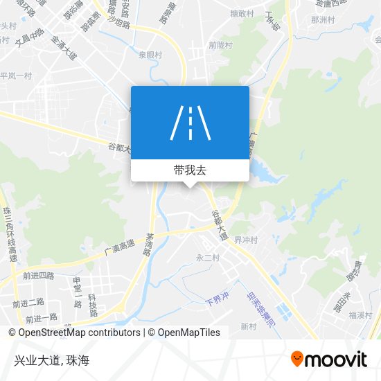 兴业大道地图