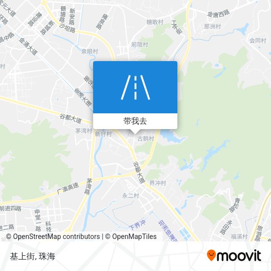 基上街地图