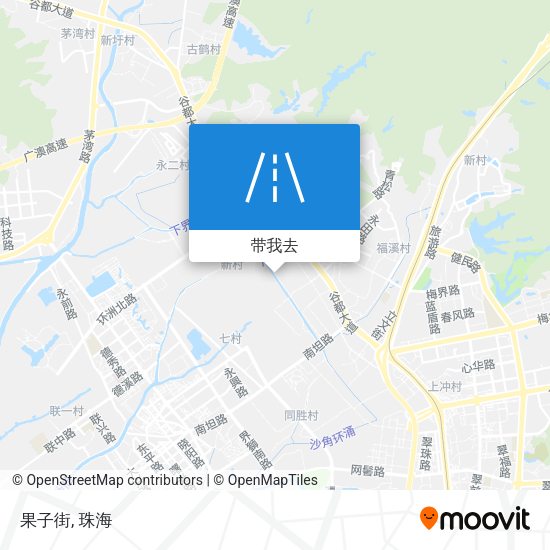 果子街地图