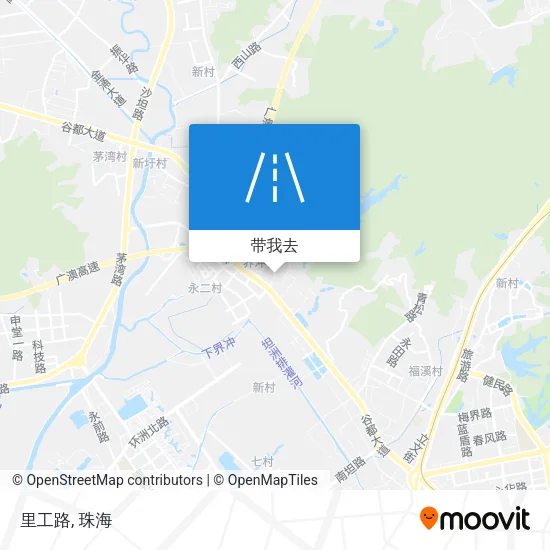 里工路地图