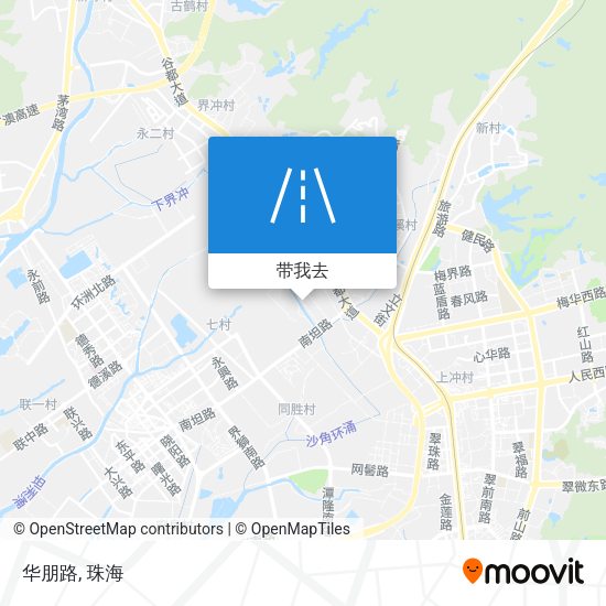华朋路地图