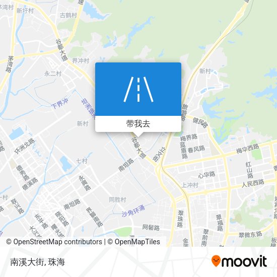 南溪大街地图
