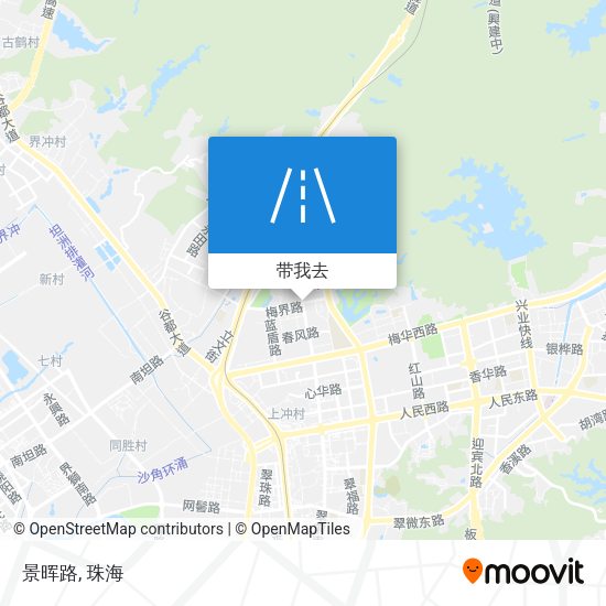 景晖路地图