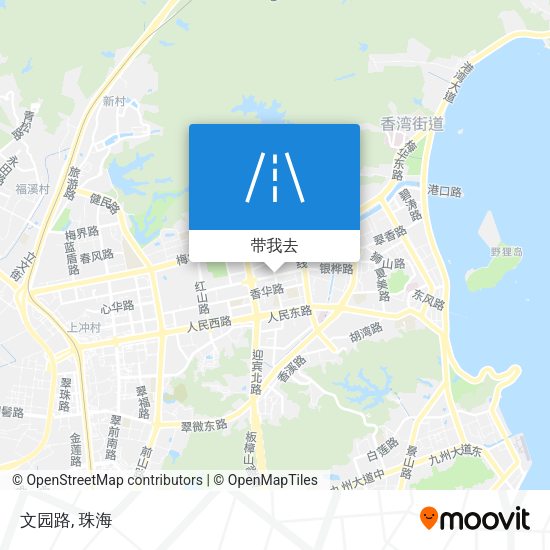 文园路地图