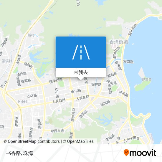 书香路地图