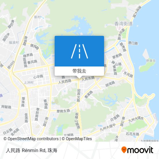 人民路 Rénmín Rd地图