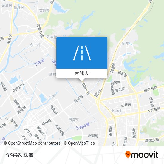 华宇路地图