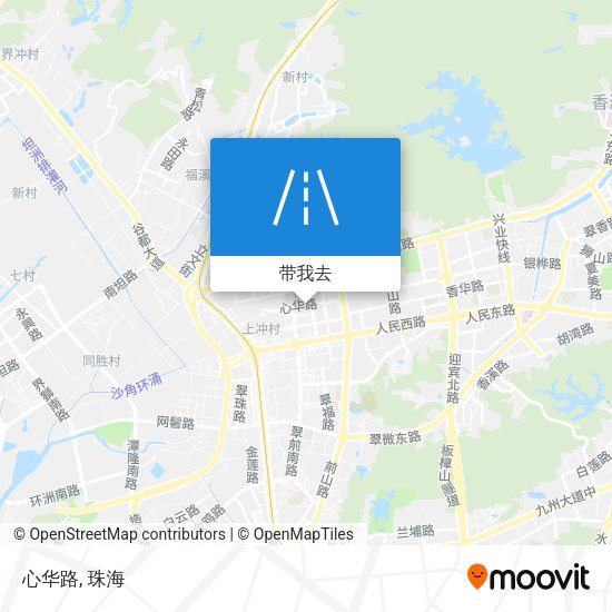 心华路地图
