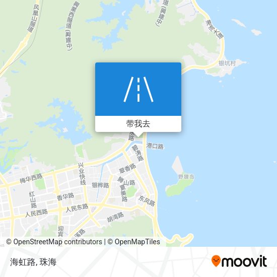 海虹路地图