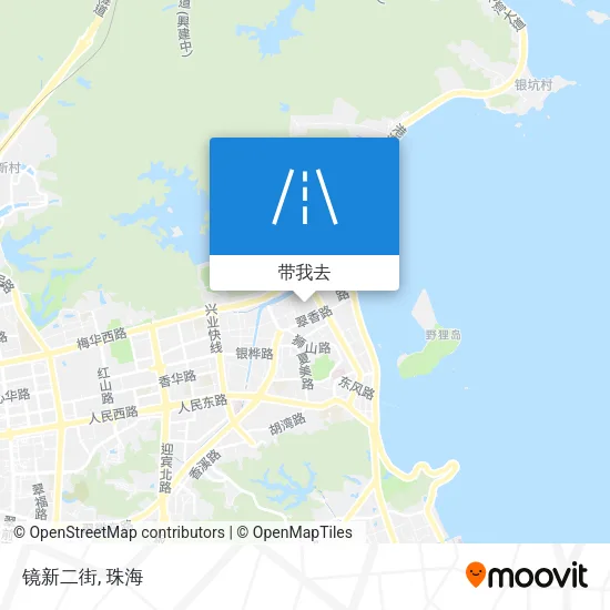 镜新二街地图