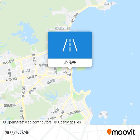 海燕路地图