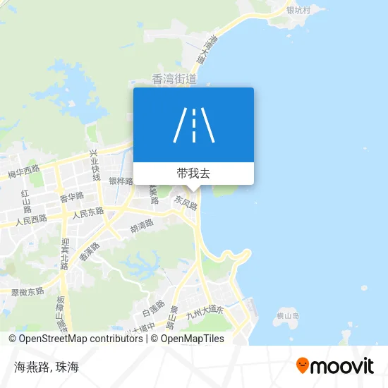 海燕路地图
