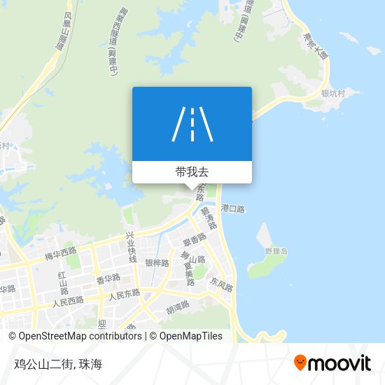 鸡公山二街地图