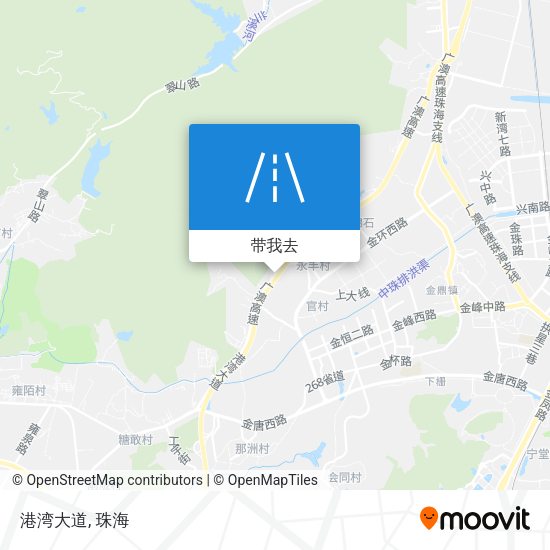 港湾大道地图