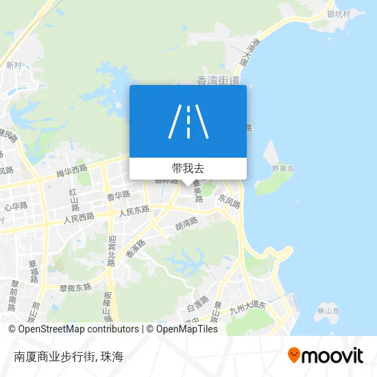 南厦商业步行街地图