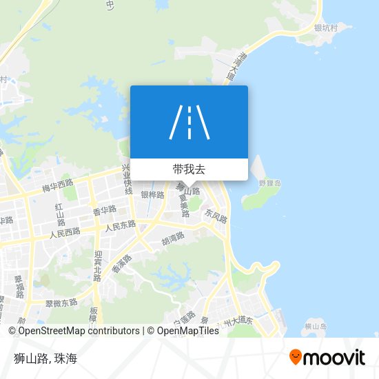 狮山路地图