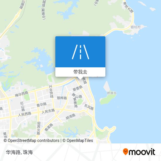 华海路地图
