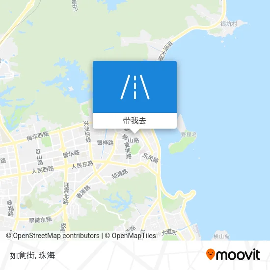 如意街地图
