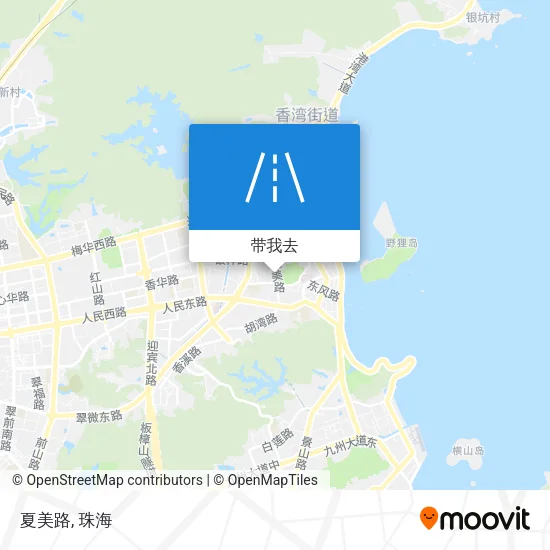 夏美路地图