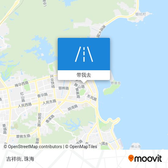 吉祥街地图