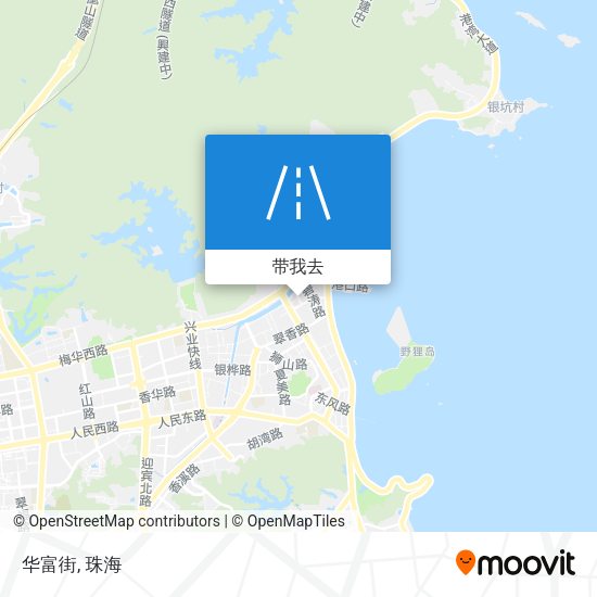 华富街地图