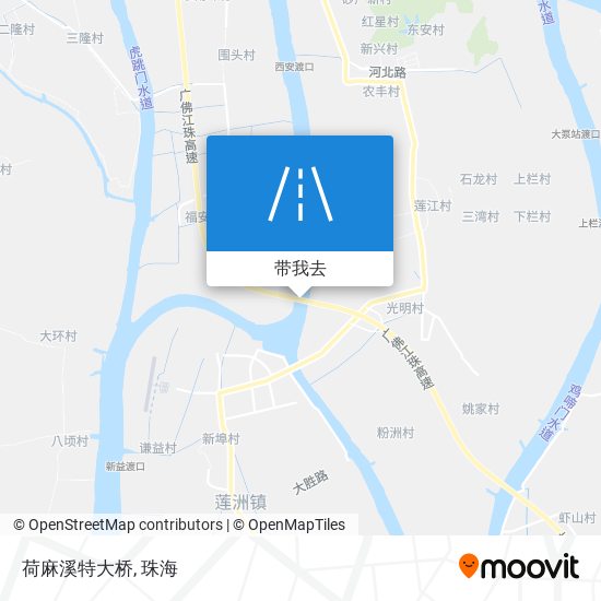 荷麻溪特大桥地图