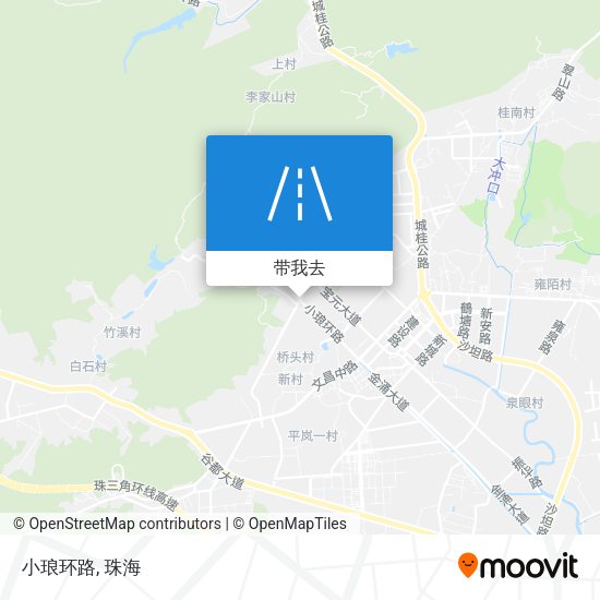 小琅环路地图