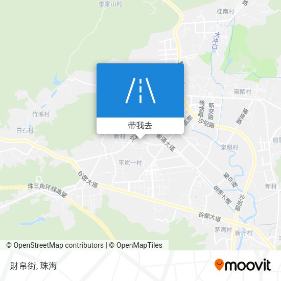 財帛街地图