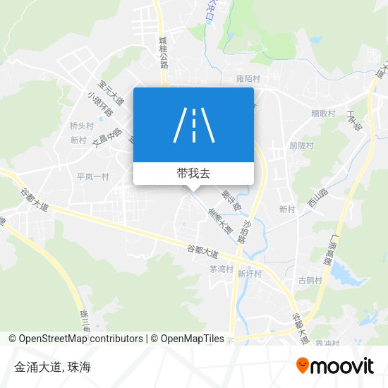 金涌大道地图