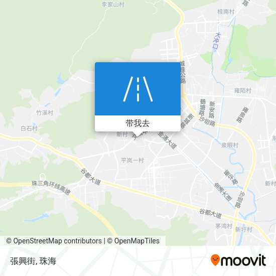 張興街地图