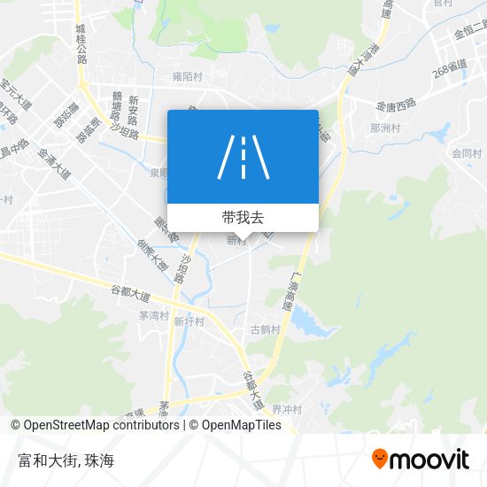 富和大街地图