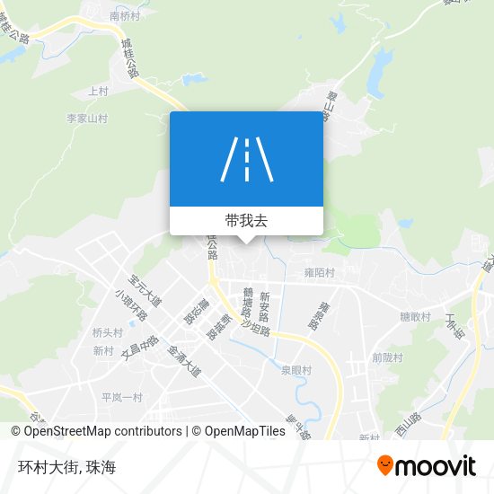 环村大街地图