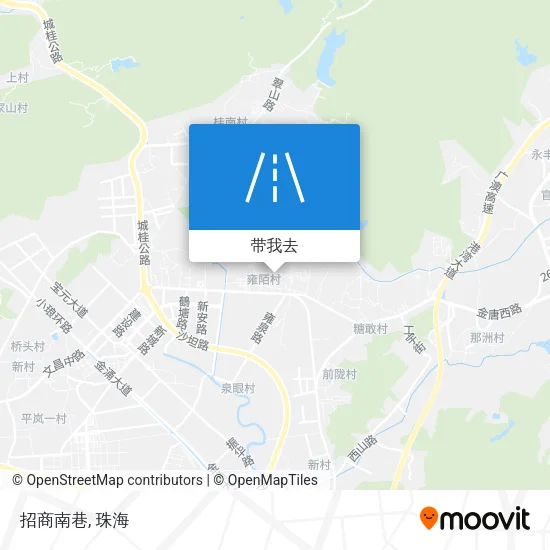 招商南巷地图