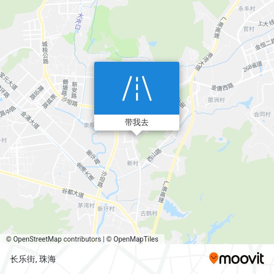 长乐街地图
