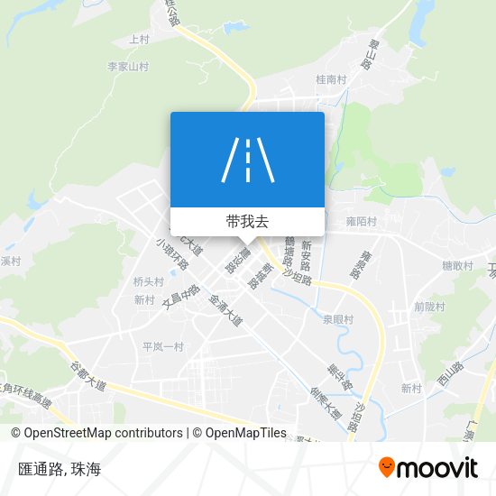 匯通路地图