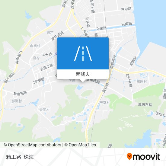 精工路地图