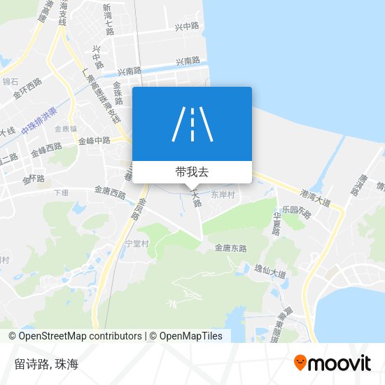 留诗路地图