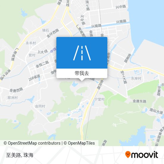 至美路地图