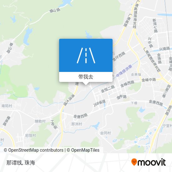 那谭线地图