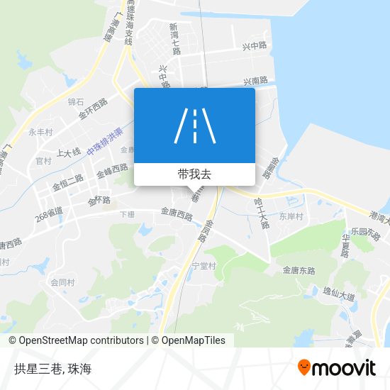 拱星三巷地图