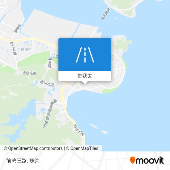 前湾三路地图