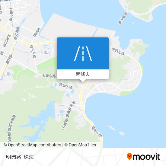 明园路地图