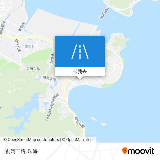 前湾二路地图