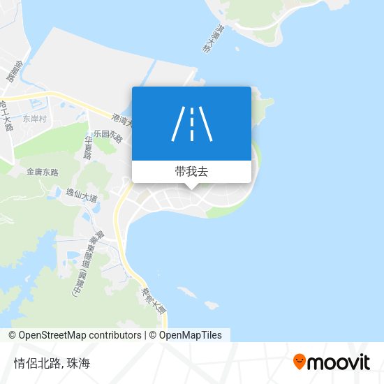 情侶北路地图