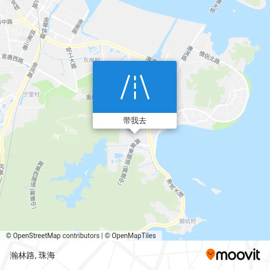 瀚林路地图