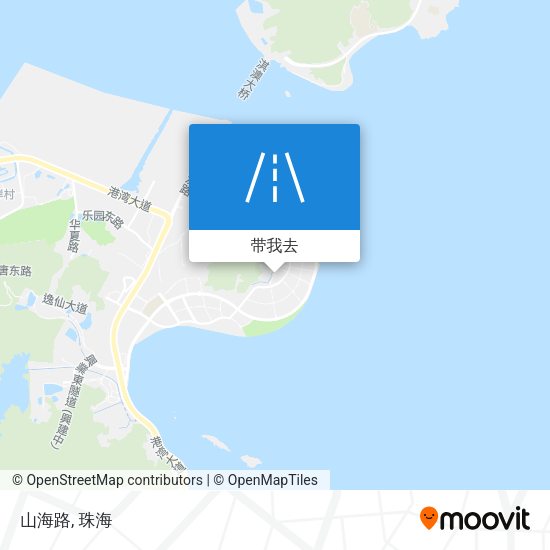 山海路地图