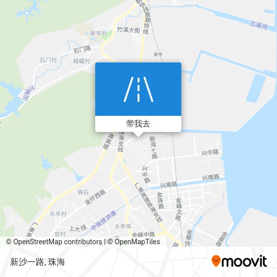 新沙一路地图