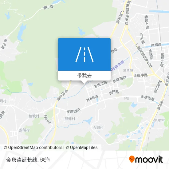 金唐路延长线地图
